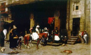 Jean-Léon Gérôme_1871_Scène de rue au Caire.jpg